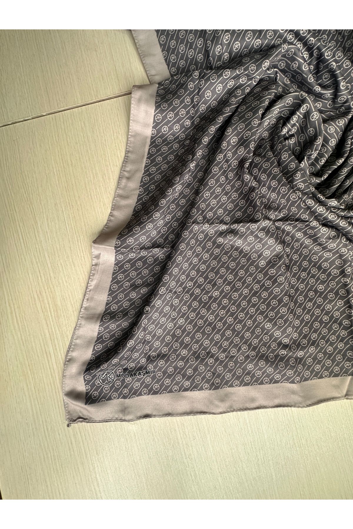 Modakaşmir-Mk Stripe Pattern Soft Shawl 190 X 75 2