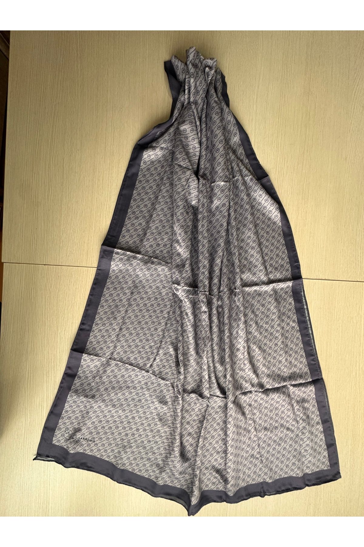 Modakaşmir-Mk Stripe Pattern Soft Shawl 190 X 75 4