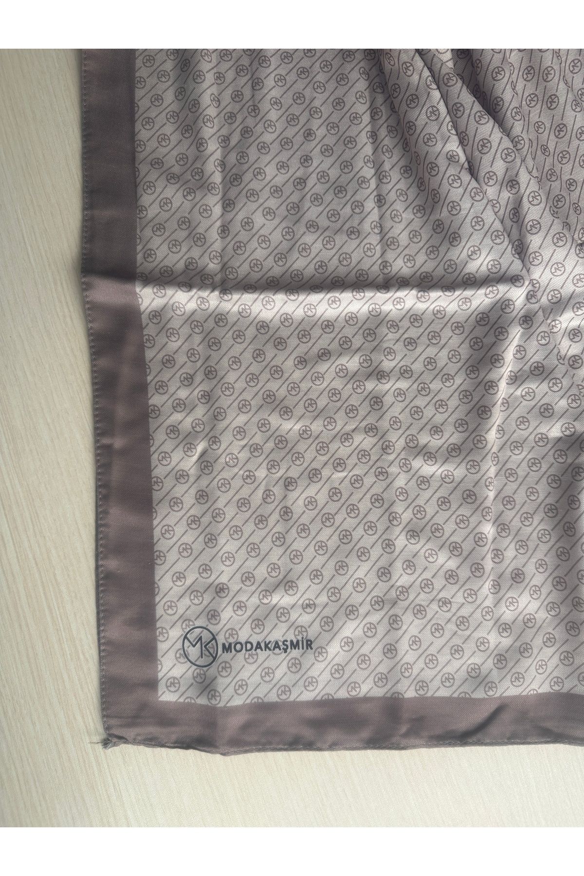 Modakaşmir-Mk Stripe Pattern Soft Shawl 190 X 75 3