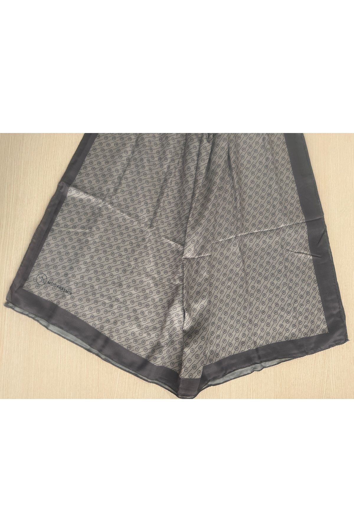 Modakaşmir-Mk Stripe Pattern Soft Shawl 190 X 75 2