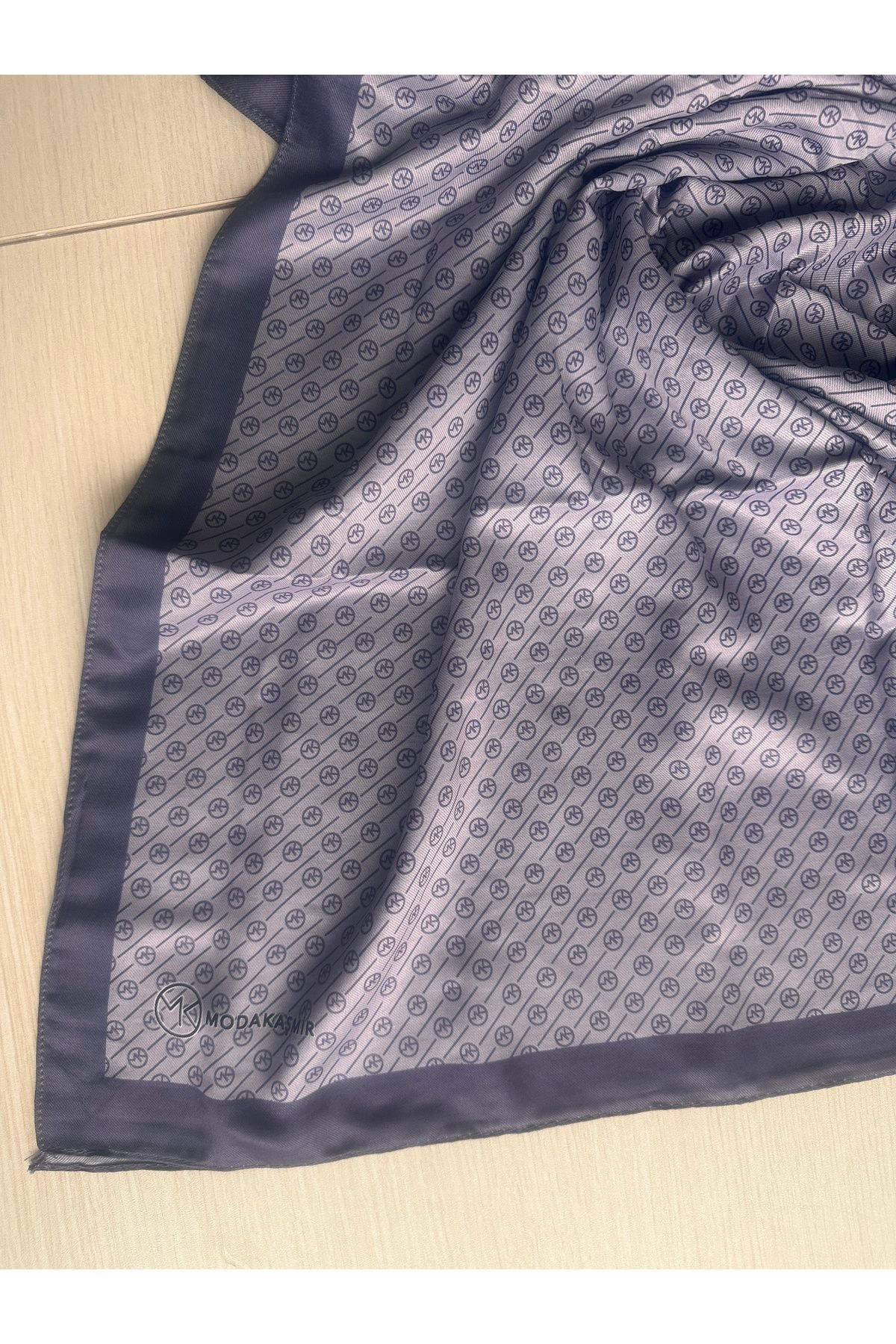 Modakaşmir-Mk Stripe Pattern Soft Shawl 190 X 75 7