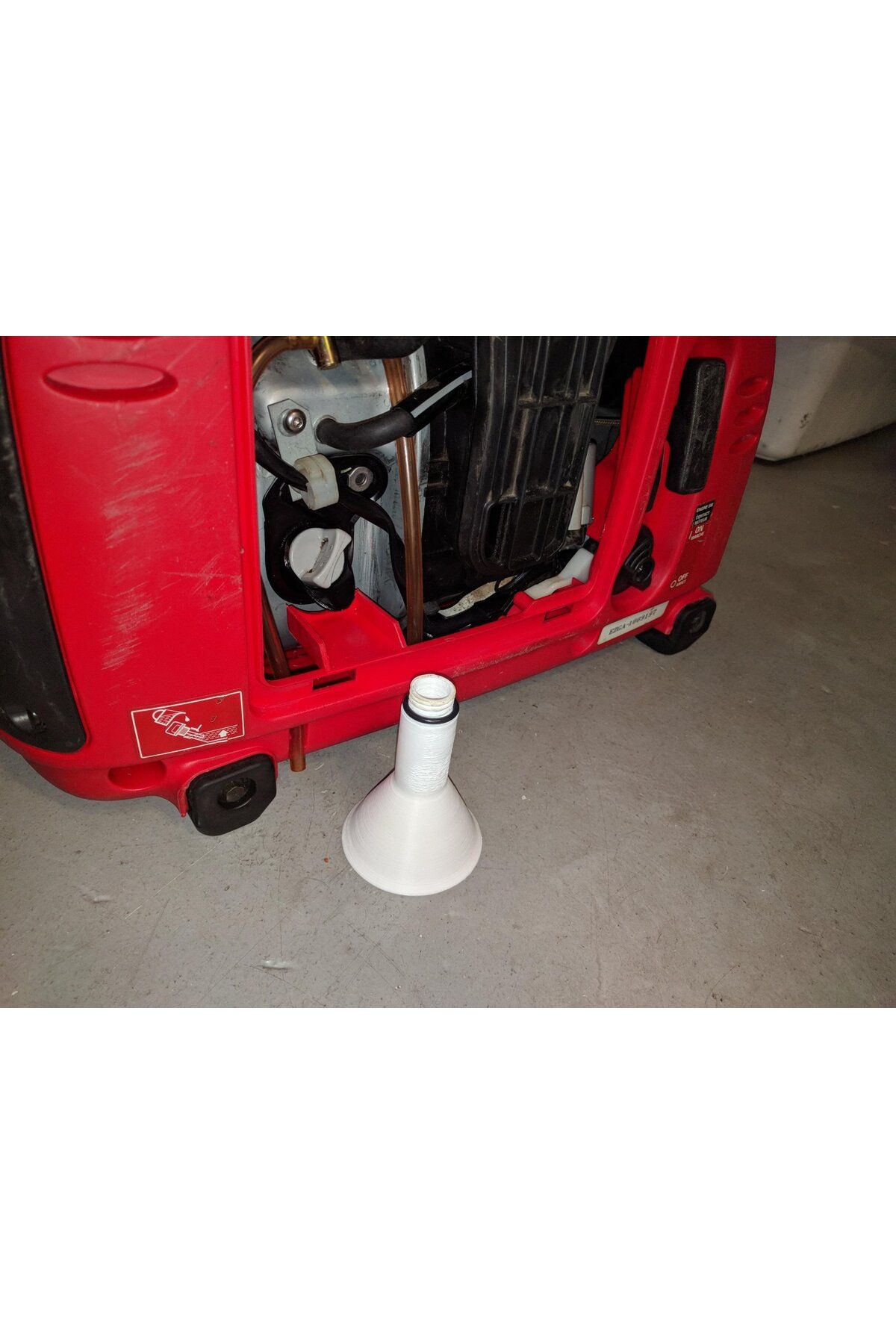 Lucest Honda EU1000i Uyumlu jeneratör yağ hunisi T4057937