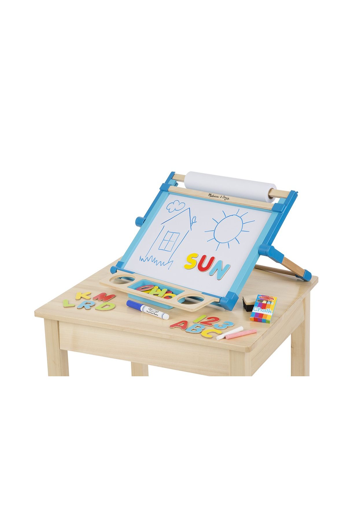 Melissa & Doug-Table easel with accessories 2