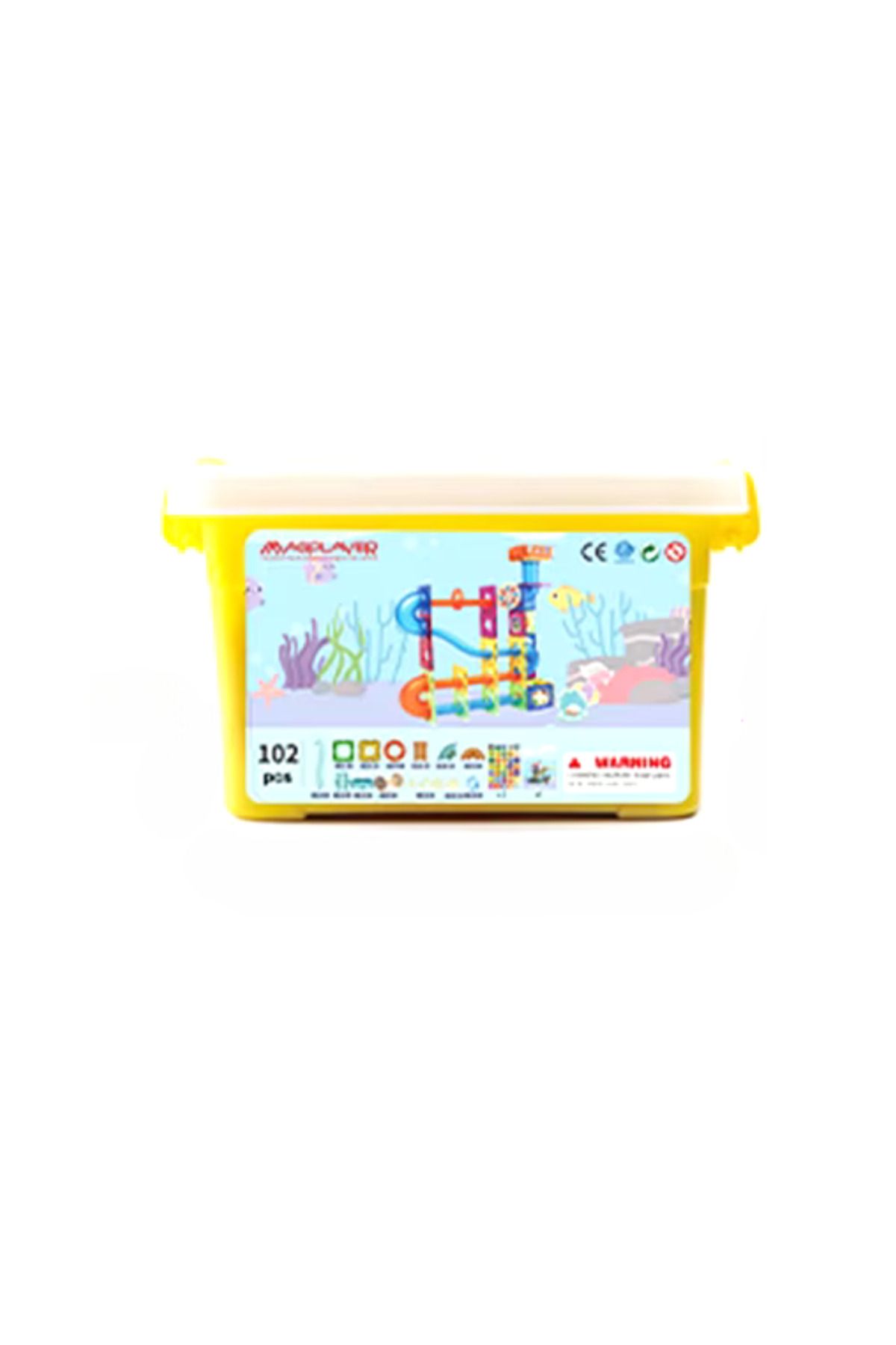 Magplayer-Set de constructie magnetic - Marble Run (102 piese) 3