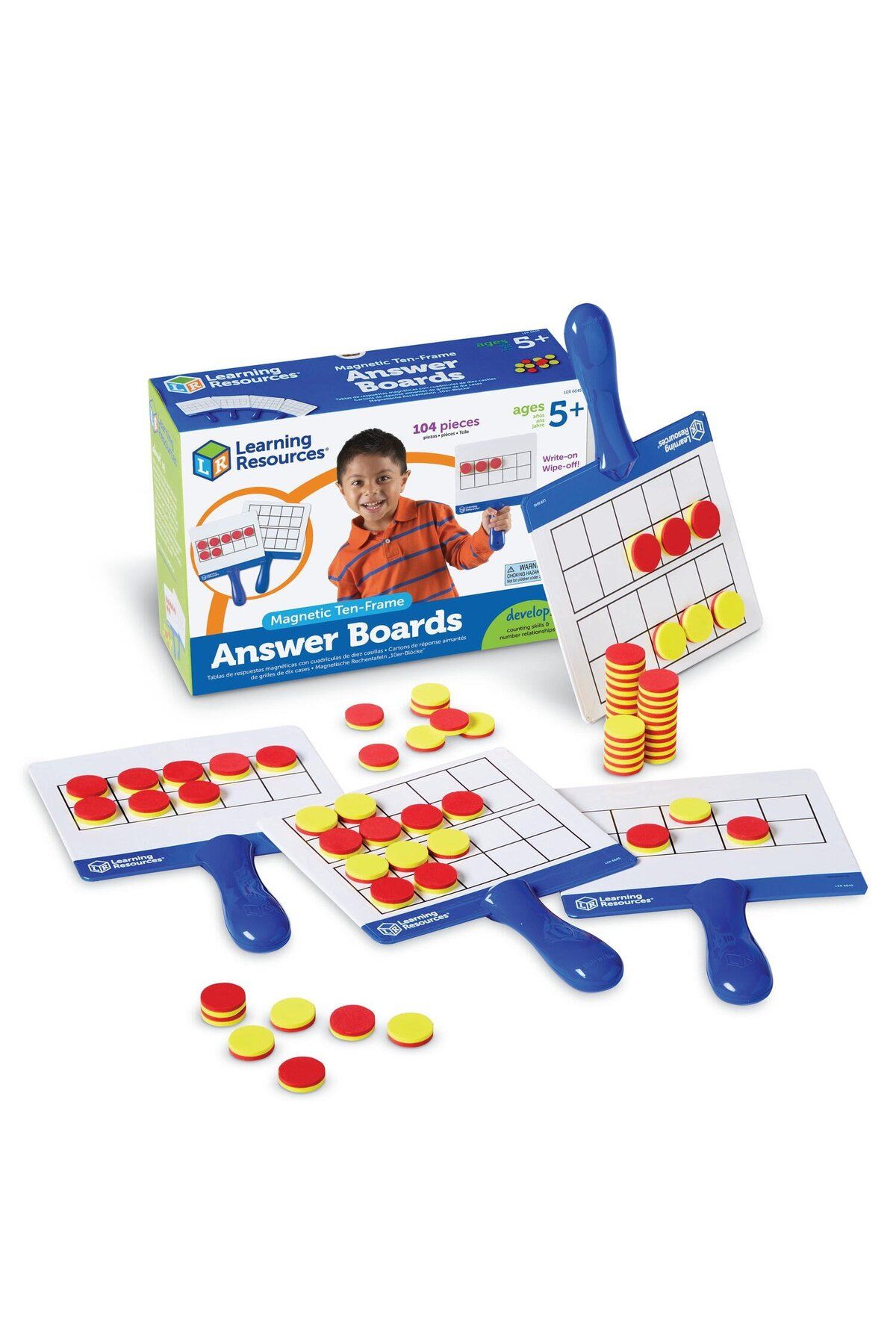 Learning Resources-Magnetic math set - First operations 5