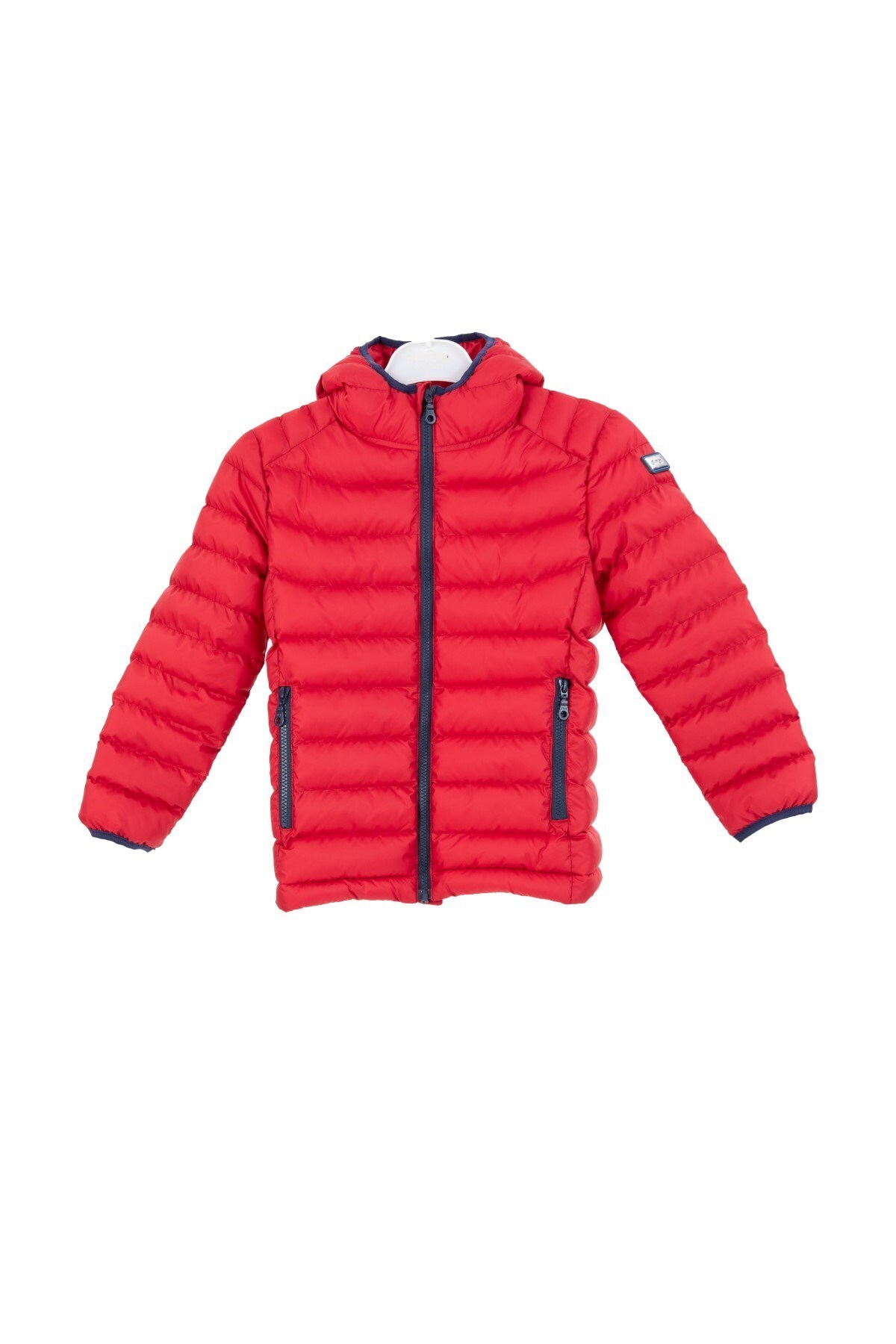 G-FOX-SHORT FIXED HOODED PADDED BOY'S PUFFED COAT 7093E 4