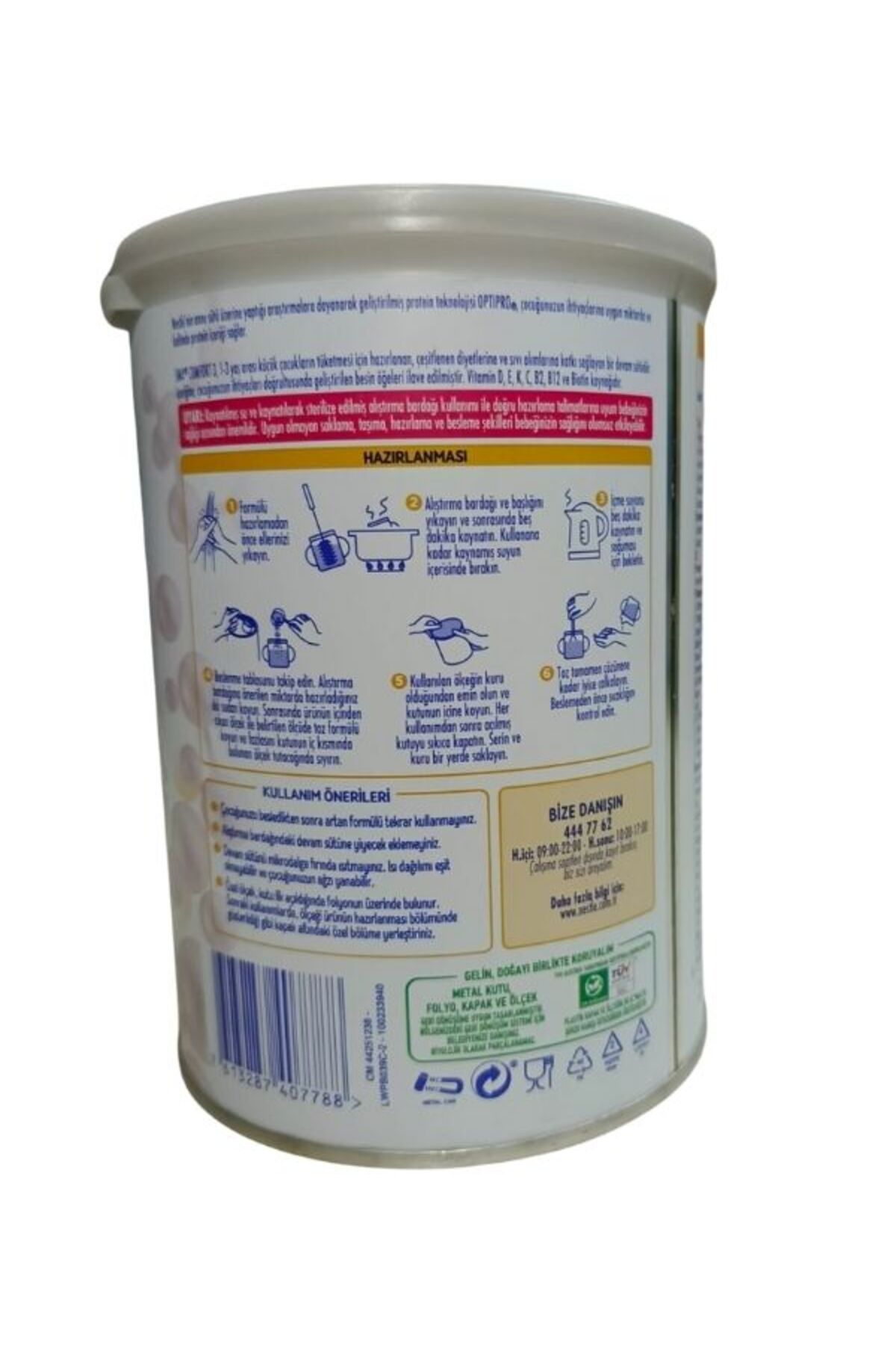 SMA Comfort 3 (1-3yaş) Numara 400 Gr Bebek Devam Sütü fotoğrafı 3 (önizleme)