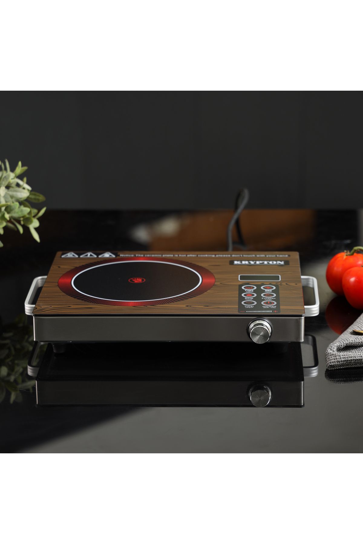 KRYPTON-Digital Infrared Cooker 2000W|Touch and Sensor Touchpad Control|KNIC6024|2 Years Warranty 6