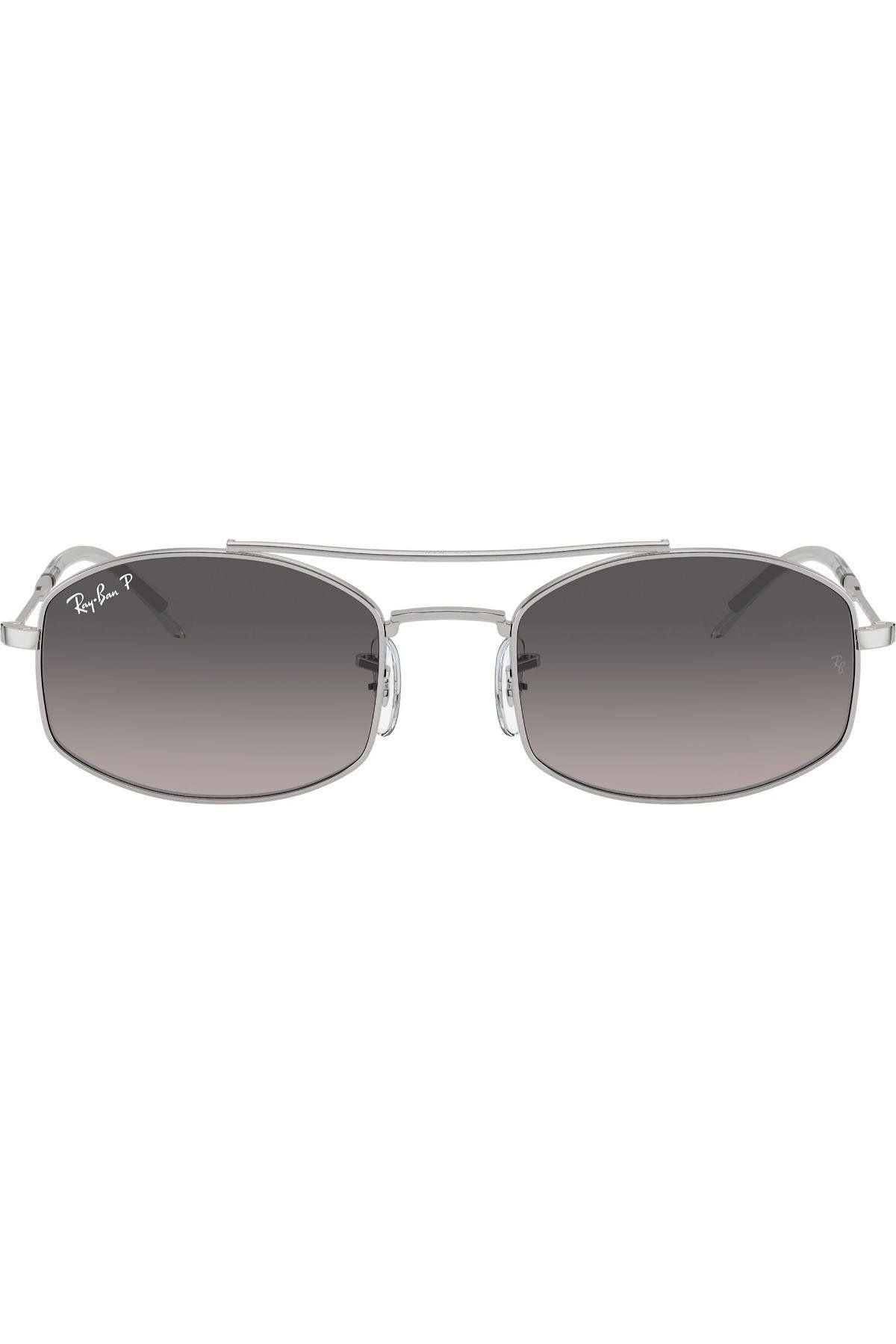 عینک آفتابی نقره‌ای مردانه و زنانه 0RB3719 003 M3 51 یونیسکس Ray-Ban