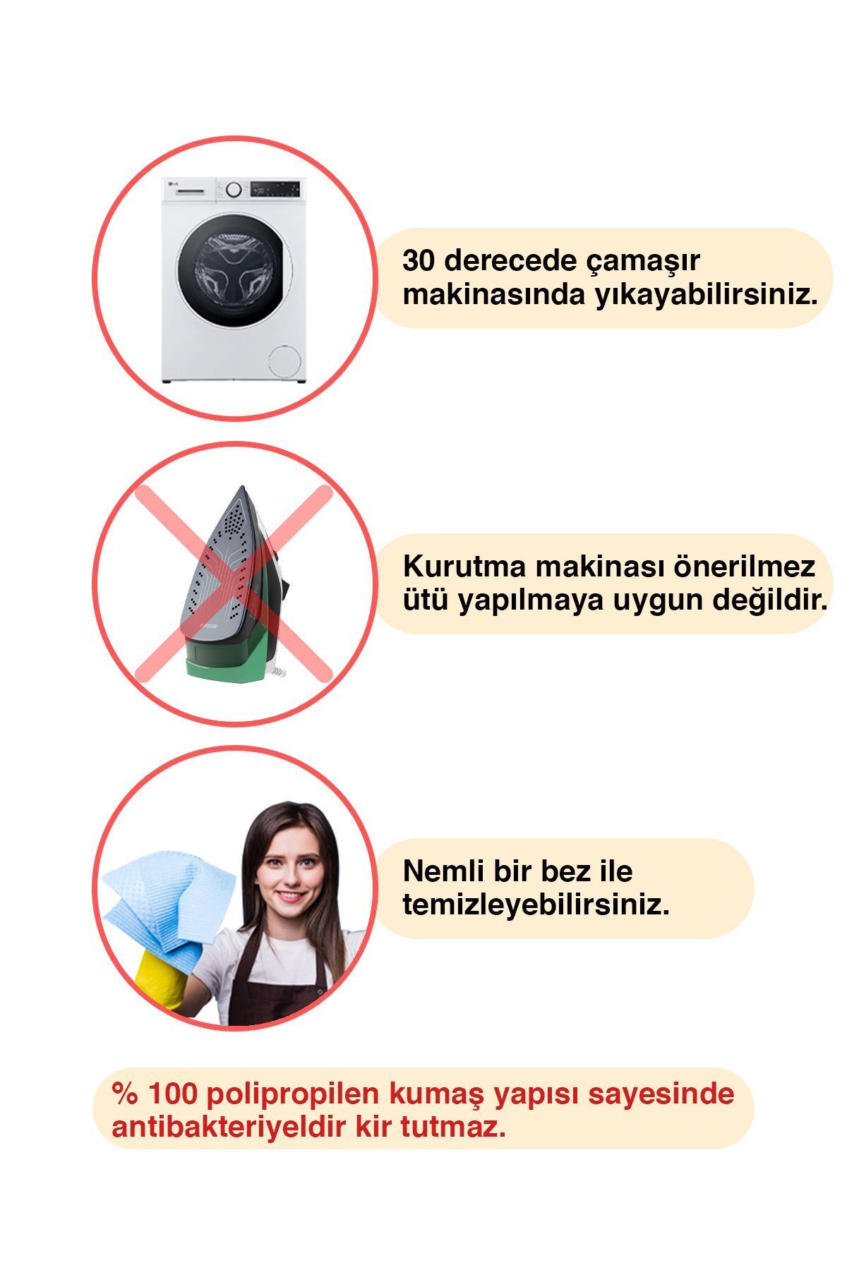 Palm Design Fermuarlı Mayo Torbası Bebek Bezi Torbası Kirli Temiz Kıyafet Torbası Valiz Içi Organizer Büyük Boy fotoğrafı 5 (önizleme)