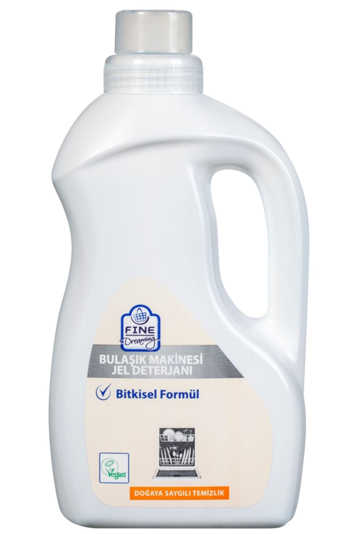 Fine Dreaming Bulaşık Makinesi Jel Deterjanı Bitkisel Formül ~ Dishwasher Gel Detergent 1 L - BURFEZ