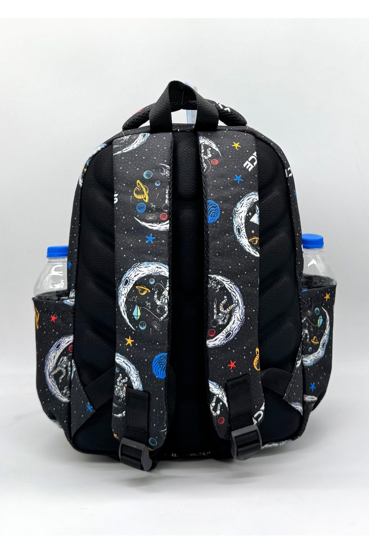 Bevitton-Black Character Patterned Pen Holder Nutrition Boy's Primary School Bag Suit Primary School Bag 6