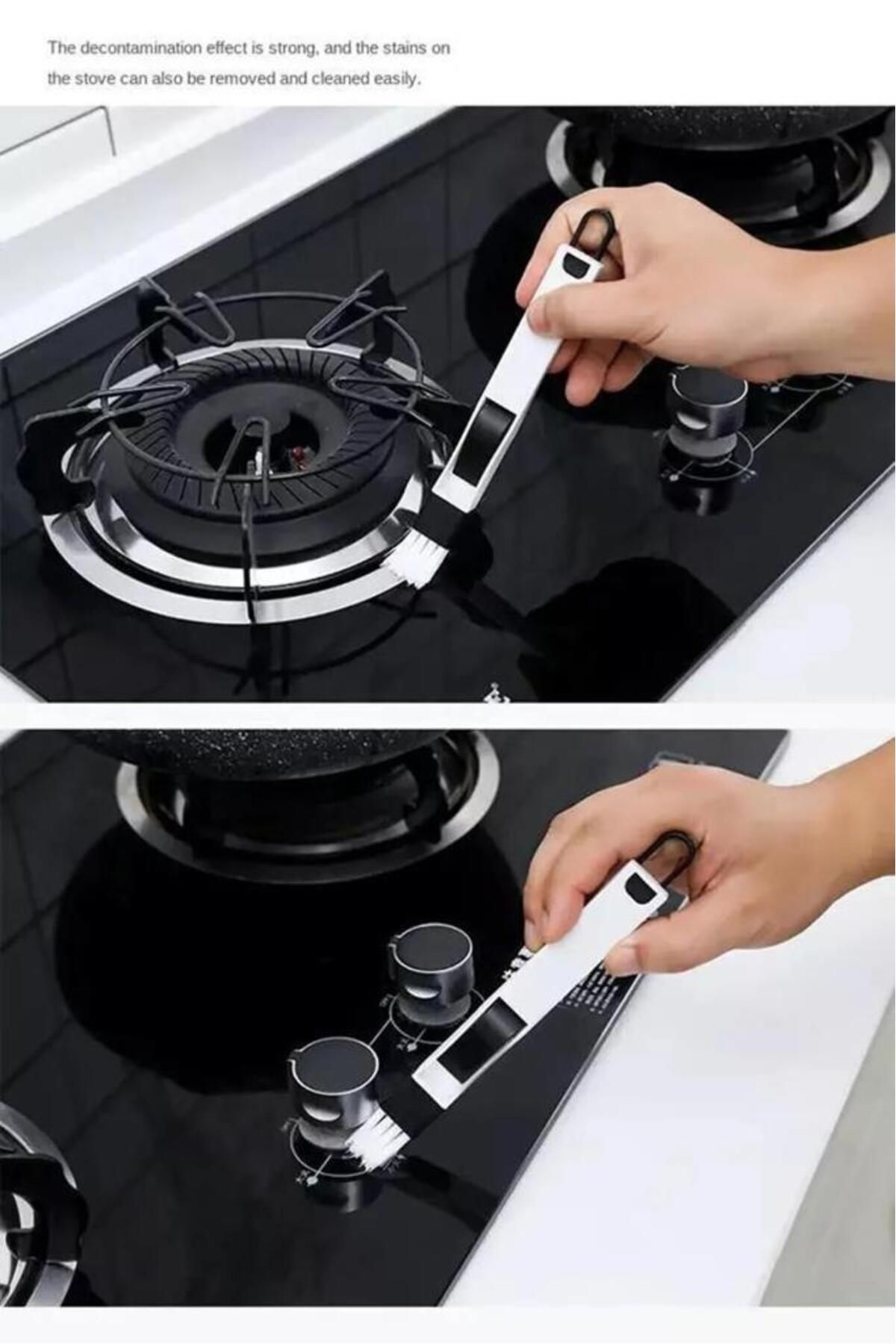 jetfast-1Pc Multifunction Computer Cleaning Brush - with Keyboard Window, Cooker, Corner Dust Shovel 6