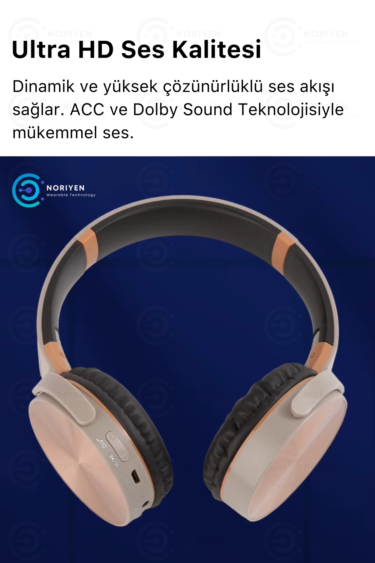 Yeni Nesil JB950 Wireless Bluetooth Extra Bass Mikrofonlu HD Ses Kablosuz Şık Kulaküstü Kulaklık