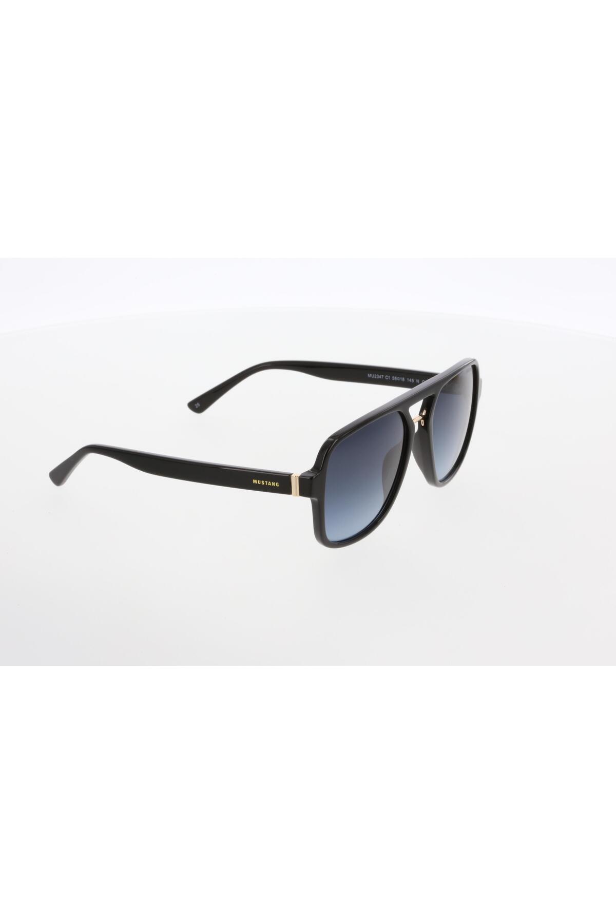 عینک آفتابی مردانه راسته | موستانگ Mustang MU2347 COL.01 - تصویر 3