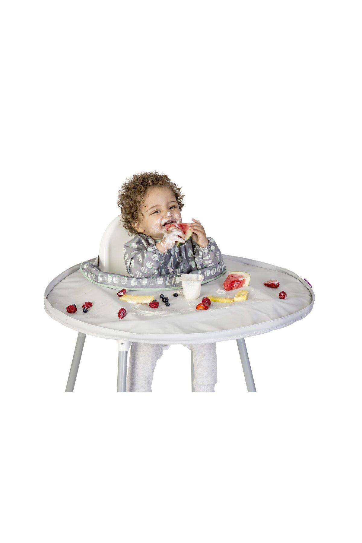 Tidy Tot-Kit hranire - Baveta si tava (Fructe Vesele) 5