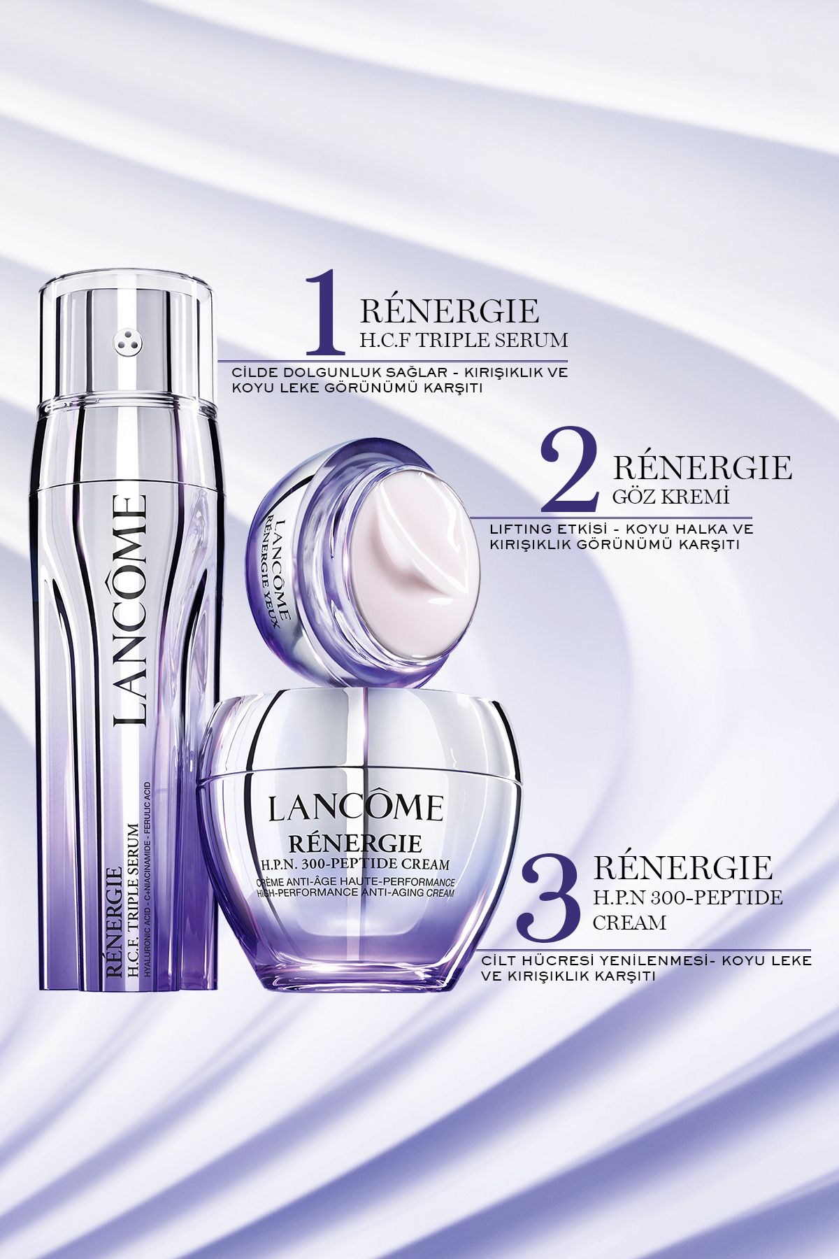 Lancome-Renergie Yeux Cream 15 ml - Wrinkle and Dark Circle D Mask 5