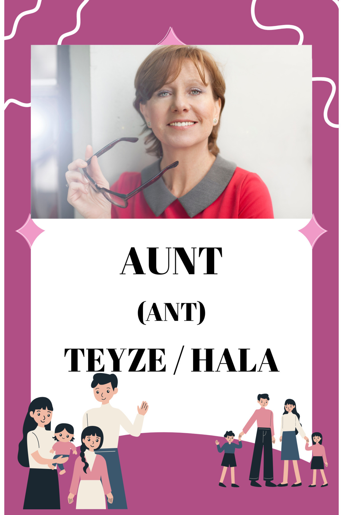 Baby İngilizce Aile Üyeleri Eğitim Seti Flash Kartları fotoğrafı 2 (önizleme)