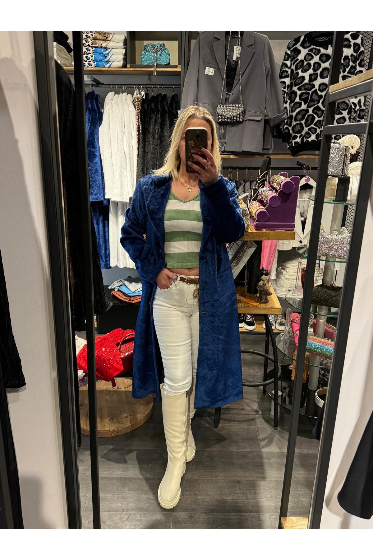 SELVİLERBUTİK  TAY TÜYÜ PALTO - Görsel 2