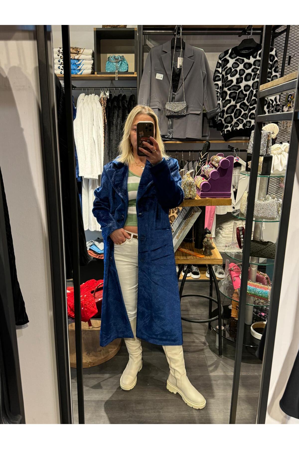 SELVİLERBUTİK  TAY TÜYÜ PALTO - Görsel 5