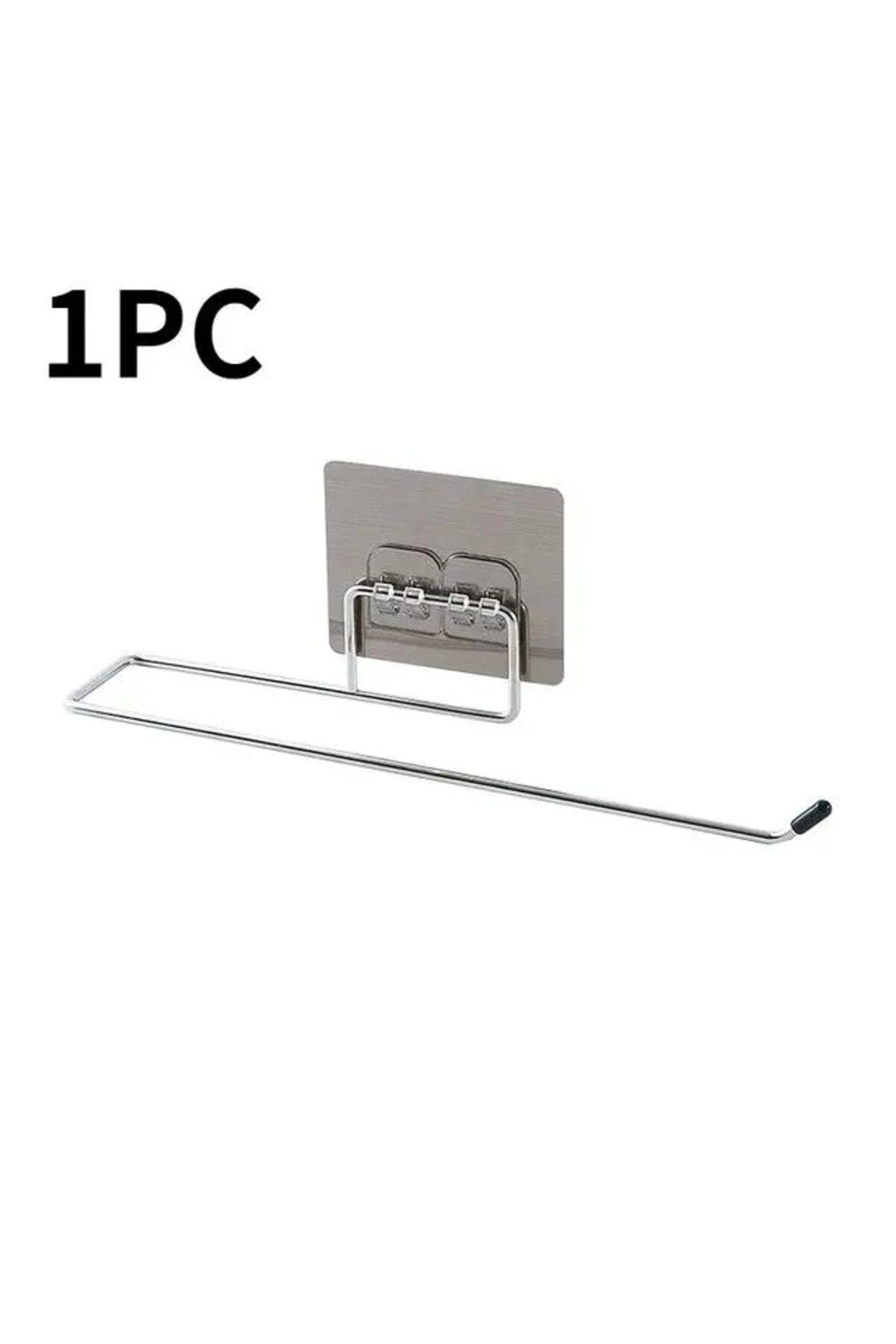 Choice-1pc 1/4pcs Kitchen Paper Holder Towel Storage Hook Toilet Paper Holder Towel Stand Storage Rack Tiss 1