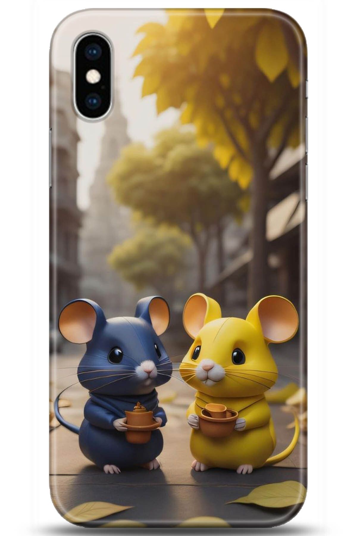 adveksiyon Apple iPhone X Kılıf HD Baskılı Kılıf - Betraying Brothers (AMRC) 5306