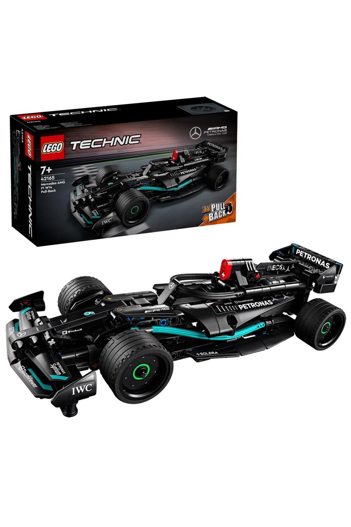 LEGO-TECHNIC MERCEDES-AMG F1 W14 E PERFORMANCE PULL BACK 42165 7