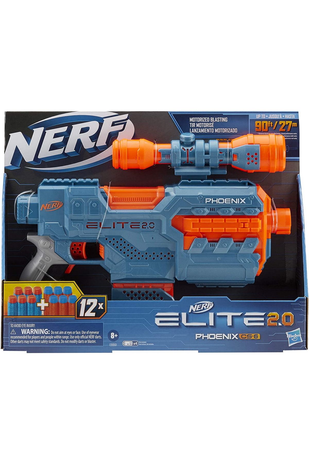 Hasbro-NERF BLASTER ELITE 2.0 PHOENIX CS6 1