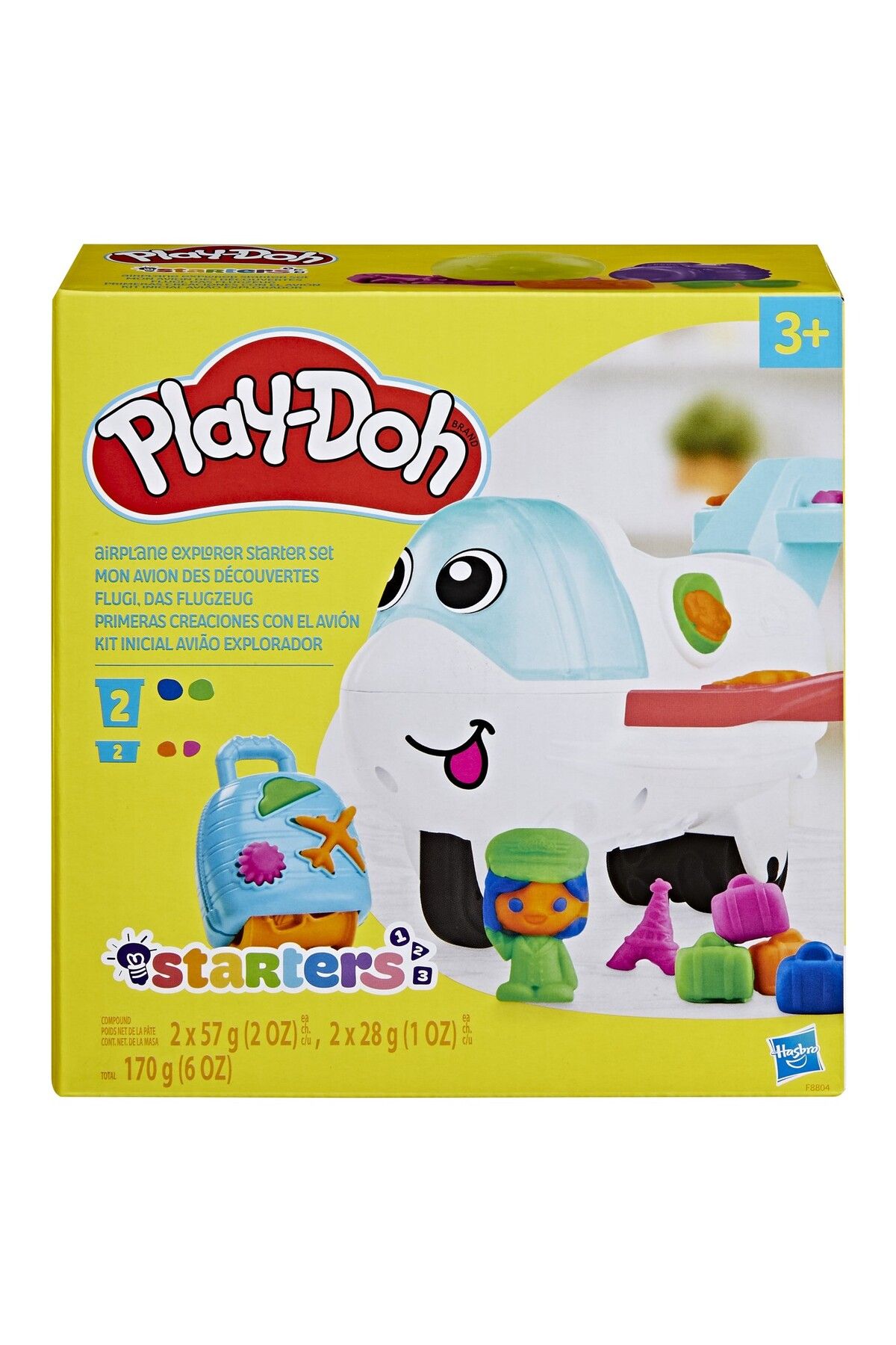 Toys Play-doh Starters Calatoreste Cu Avionul - One Size
