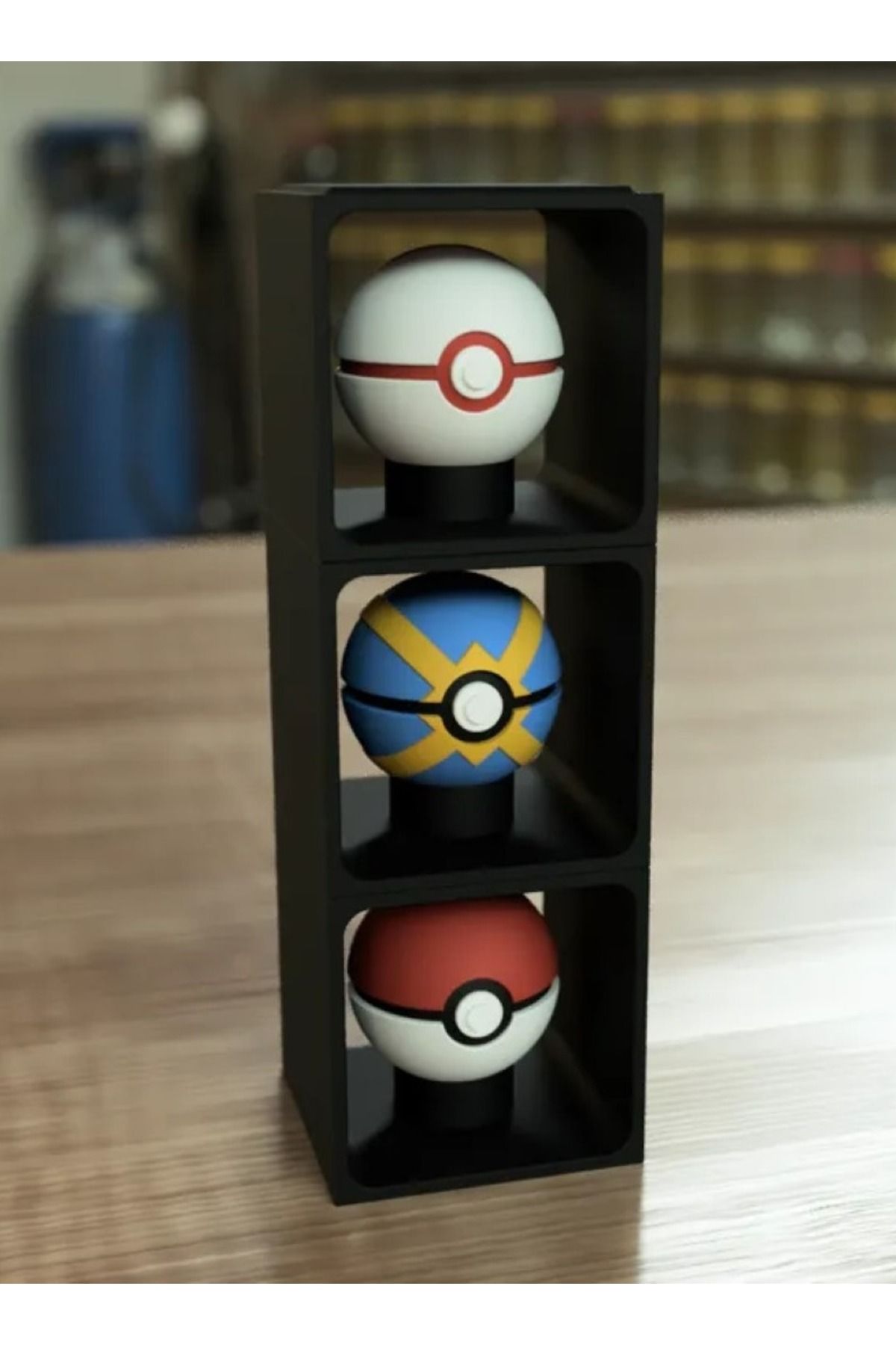 3D Brothers-Pokeball Stackable Display Stand 1