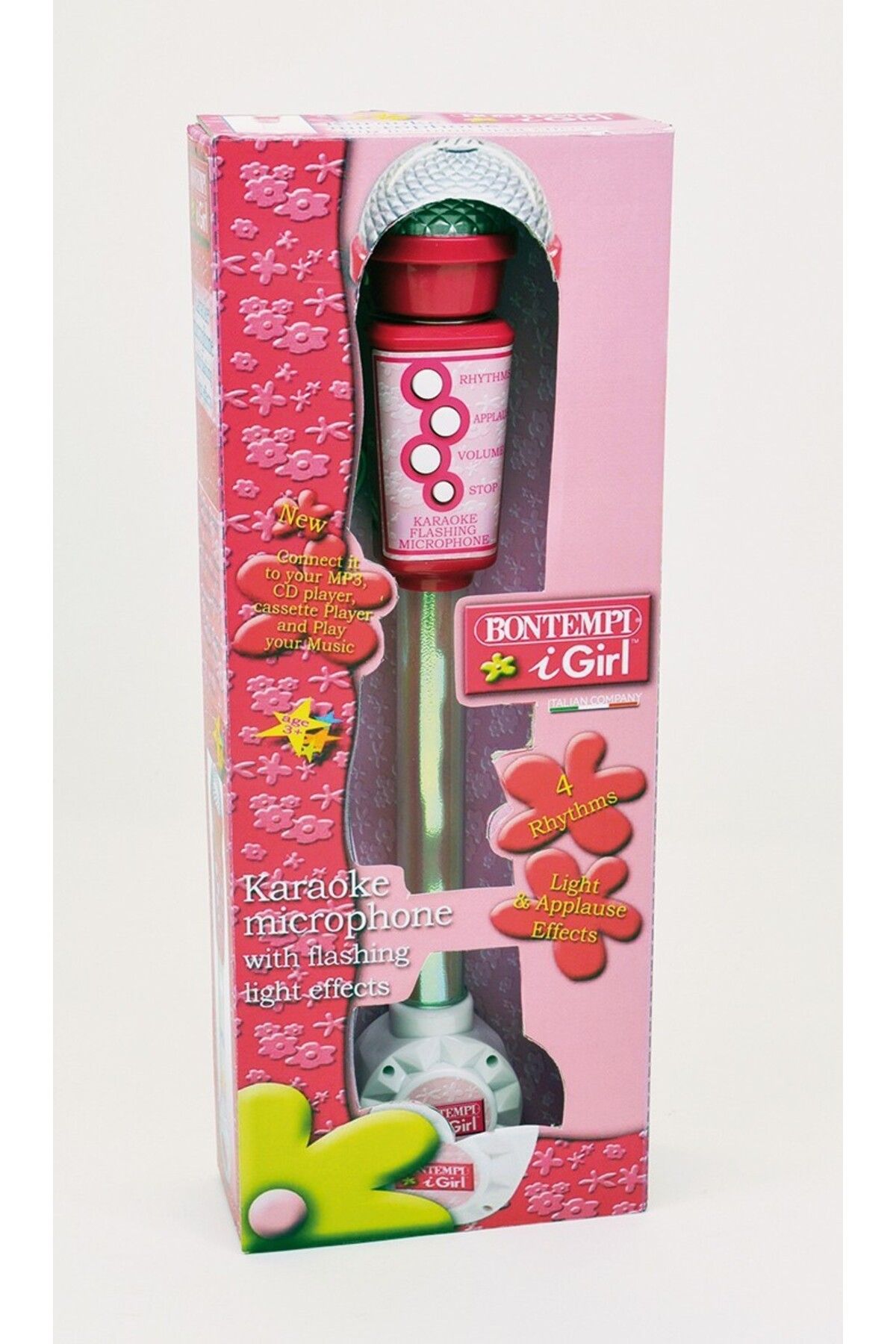 Bontempi Microfon Cu Lumini Girl - Mărime unică