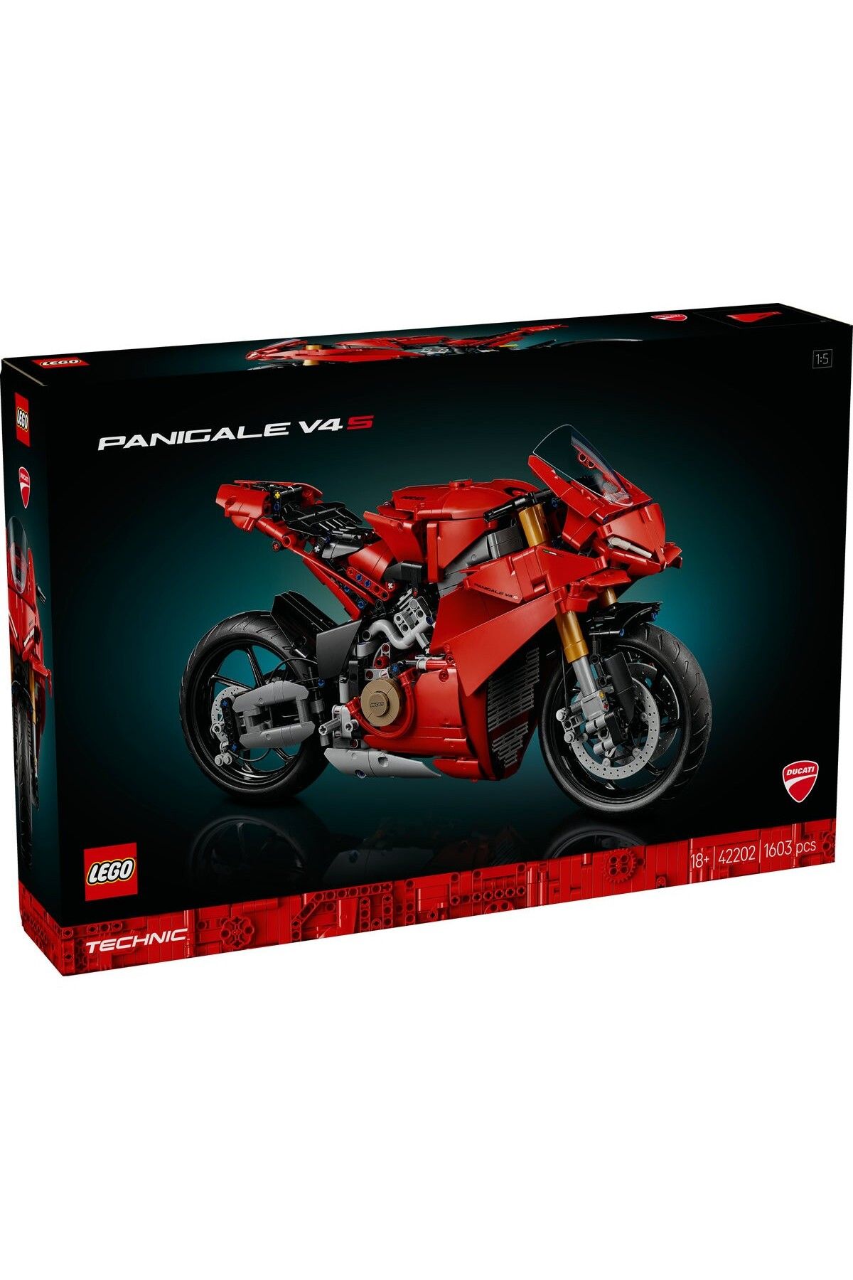 LEGO-Technic Motocicleta Ducati Panigale V4 S 42202 1