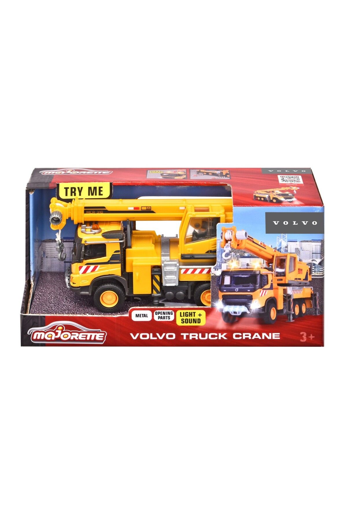 Simba Majorette Volvo Camion Cu Macara - One Size