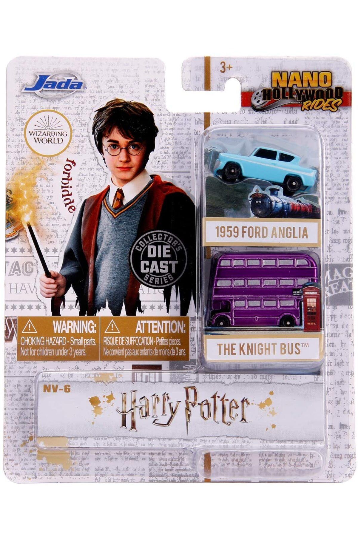 Simba Harry Potter2 Set 2 Masinute The Knight Bus Si Ford Anglia 1959 - One Size