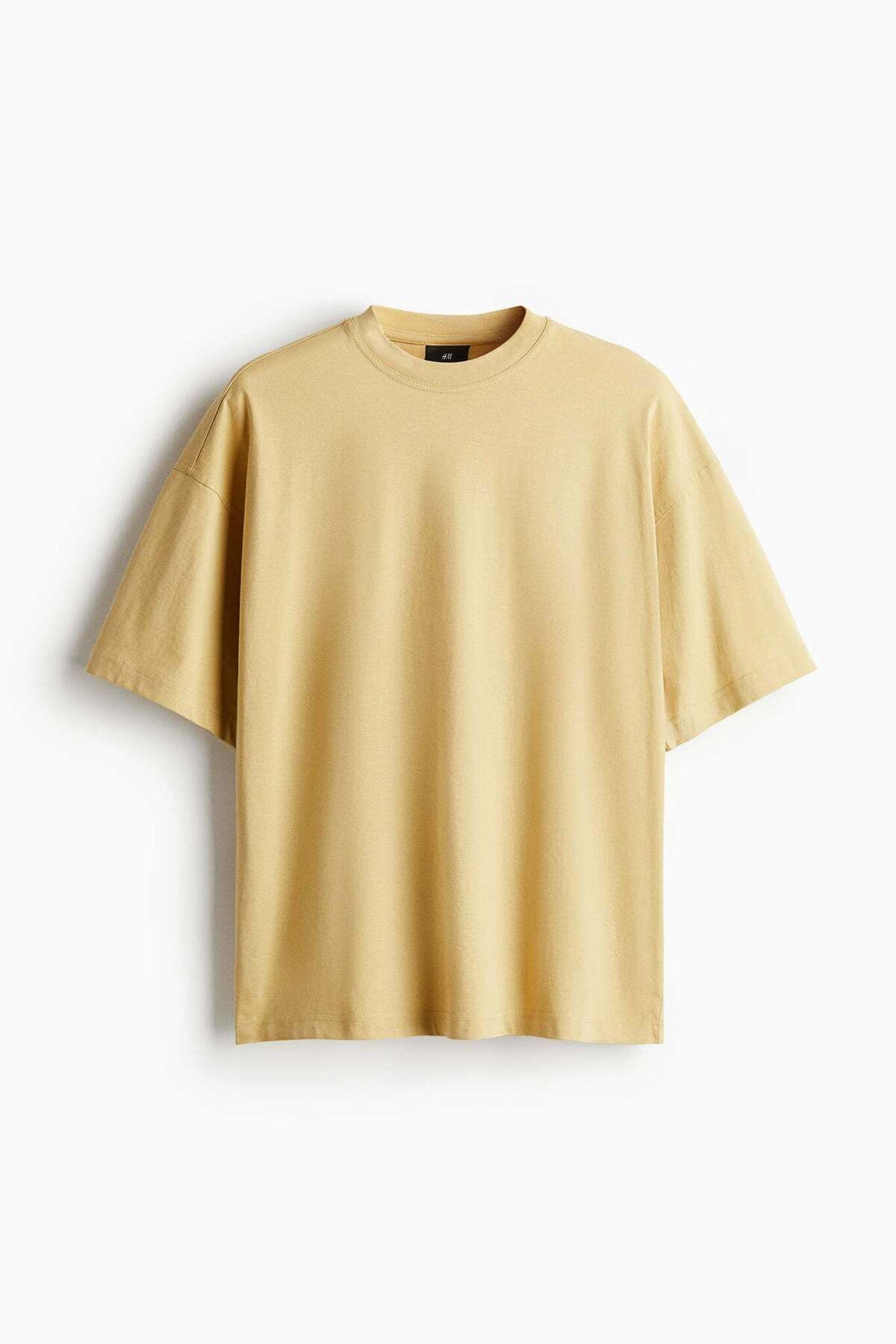 H&M-Oversized Fit Cotton T-shirt 1