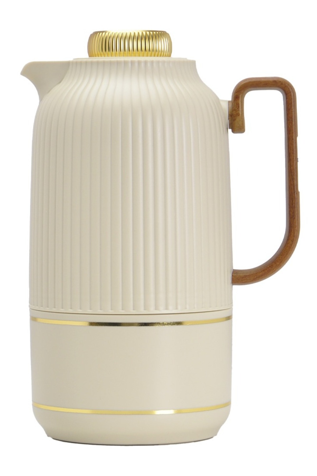 Badraig-Thermos for tea and coffee Khaki/Gold 1 liter 4