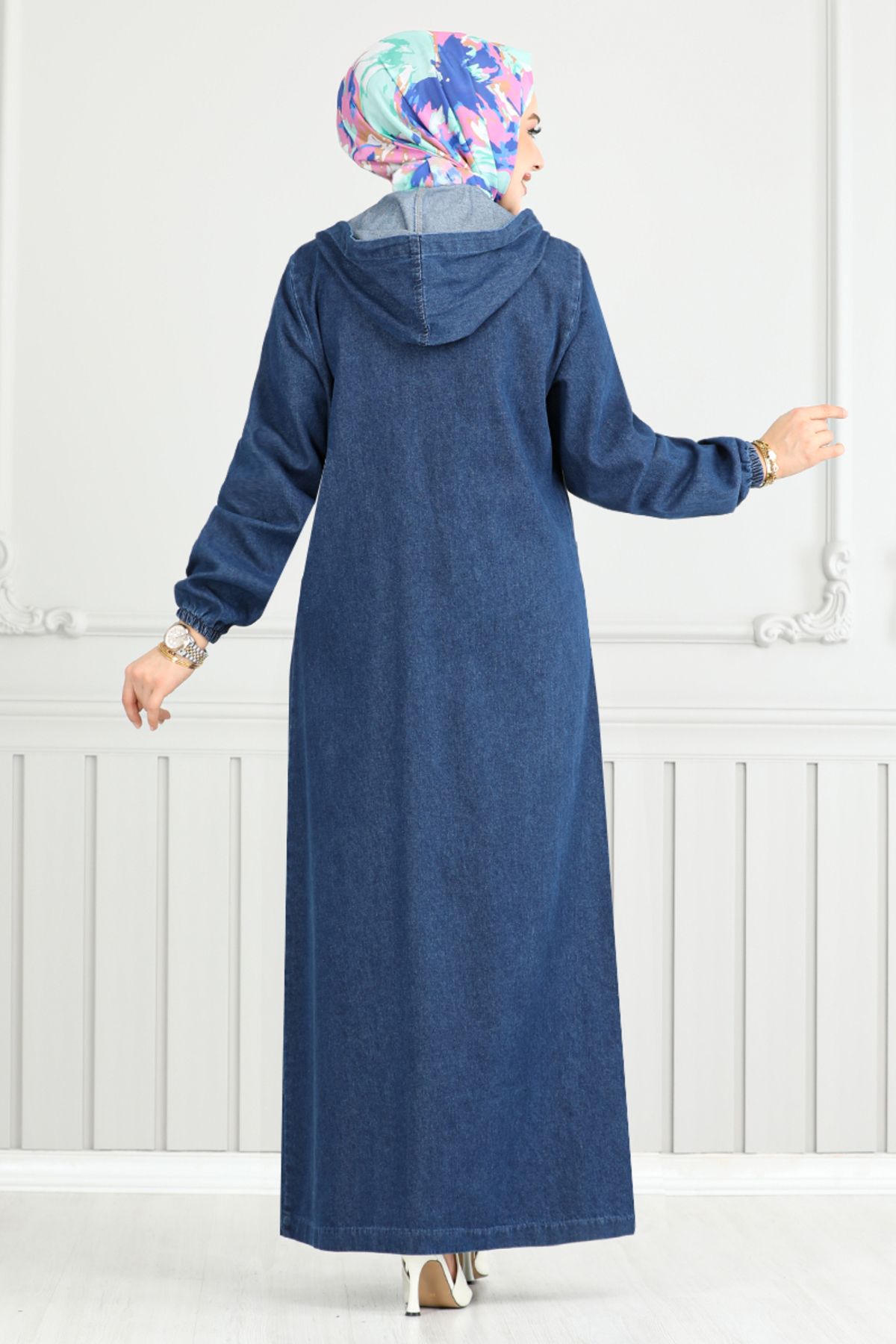 ModaMerve-318MSS941-M Jeans bestickte Hose 5