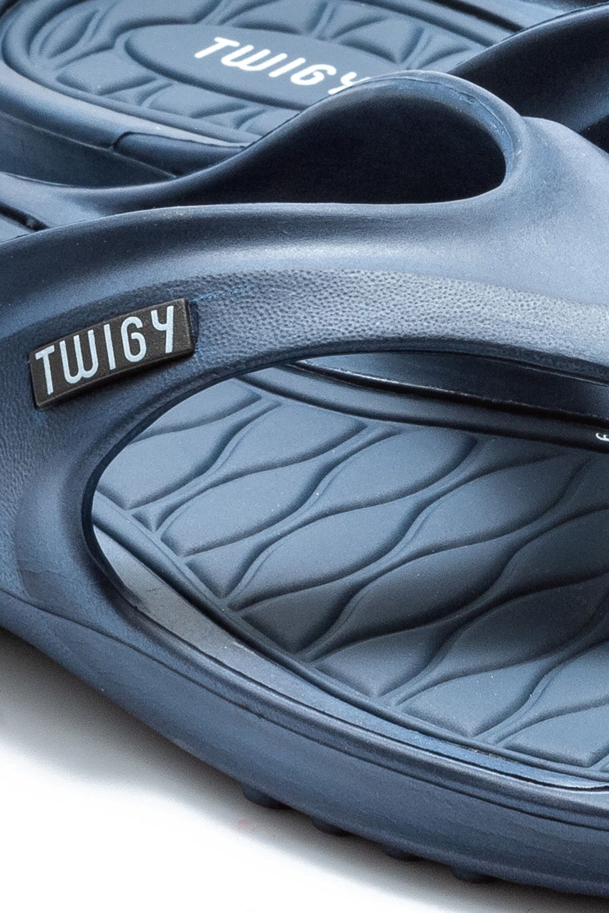 دمپایی آبی مردانه انگشت Jerki Fly Slip Navy Blue 40 45 Twigy