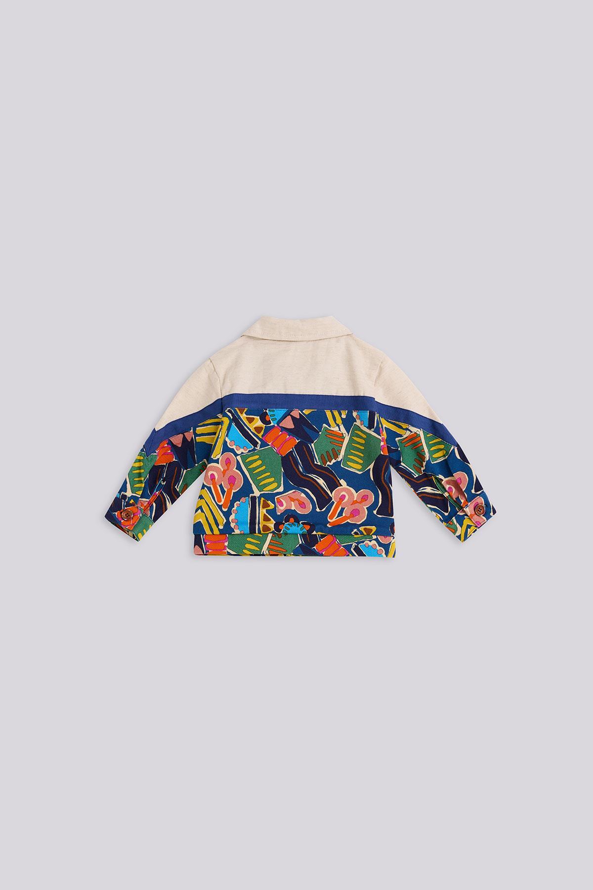GB Baby BG Store Erkek Bebek Desenli Ceket fotoğrafı 2 (önizleme)