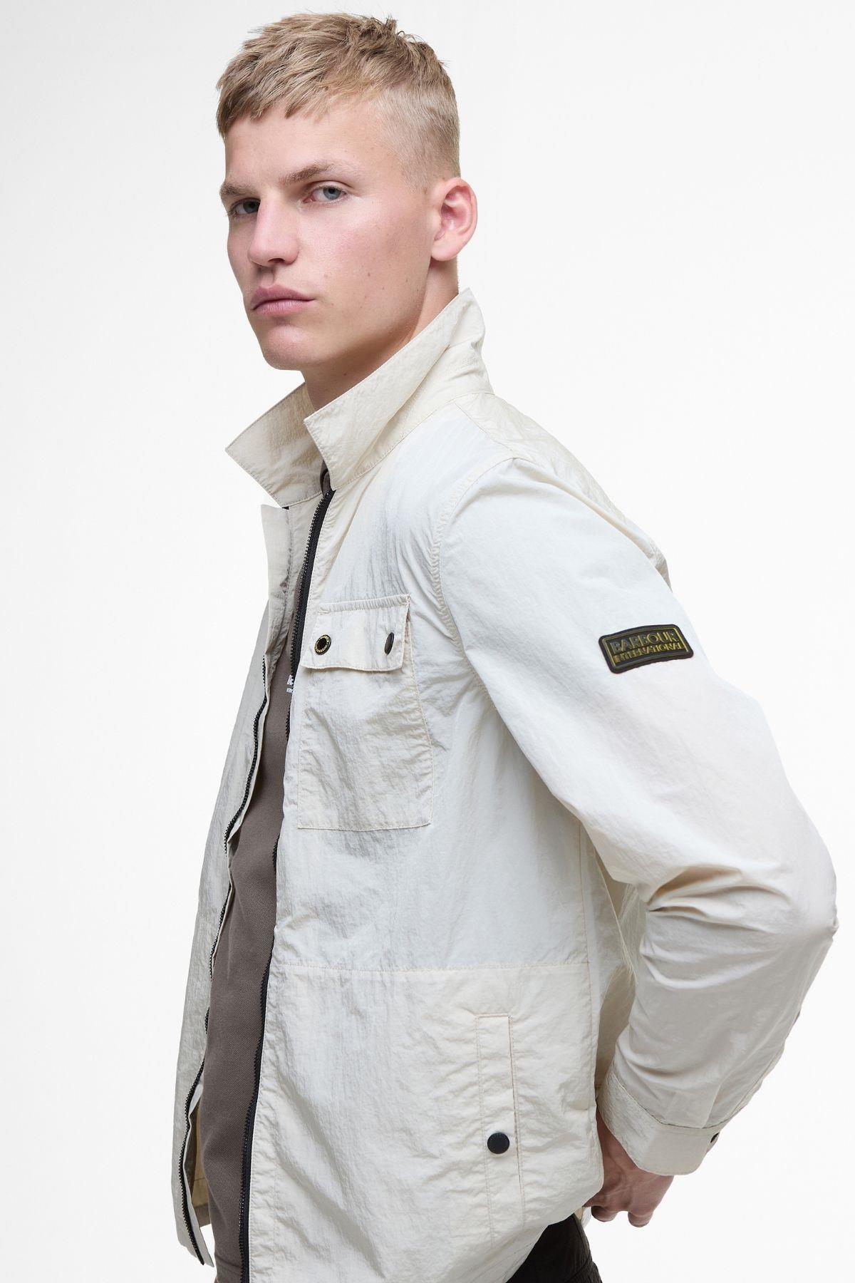 پیراهن مردانه آستین بلند | باربور Barbour MOS0386-GY55 - تصویر 4