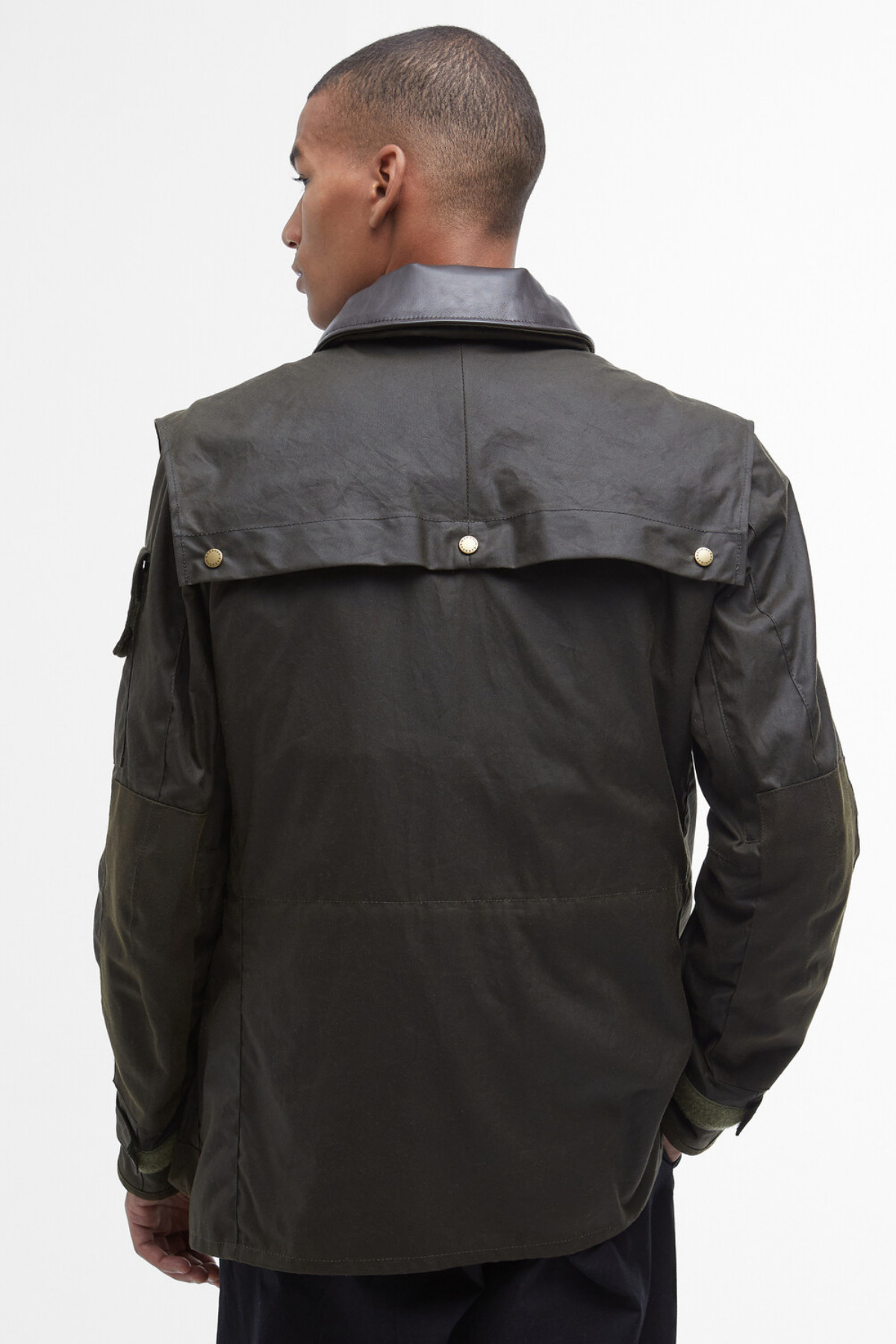 کت تک مردانه آستین بلند | باربور Barbour MWX2405-823 - تصویر 4