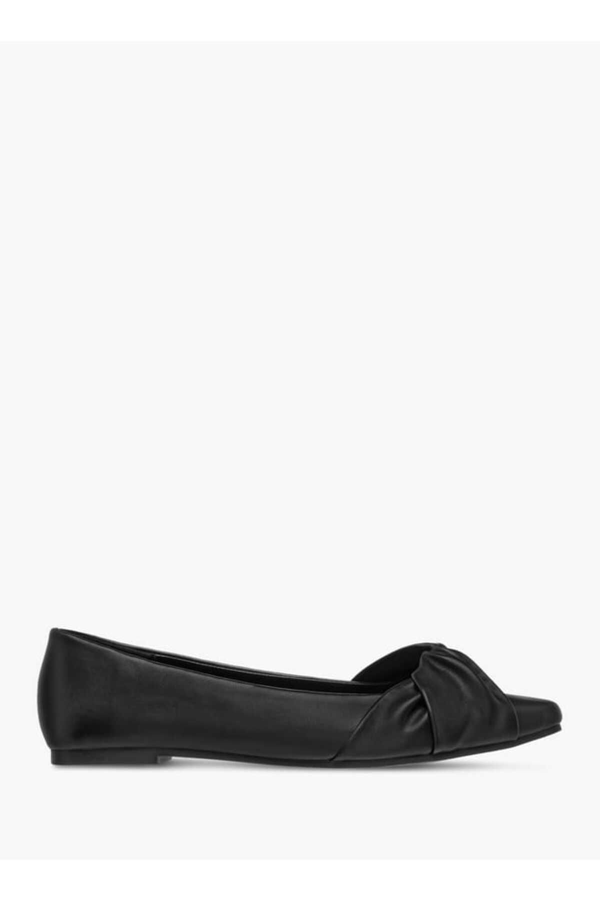 Flora Bella by Shoexpress-Flora Bella Knot Detail Slip-On Ballerina Shoes 3