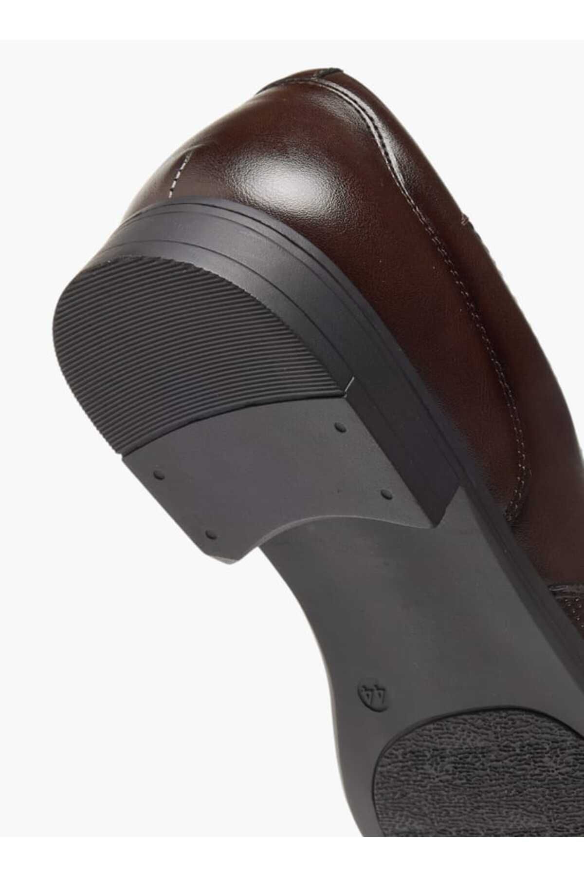 LBL by Shoexpress-LBL by Shoexpress Textured Slip-On Loafers 5