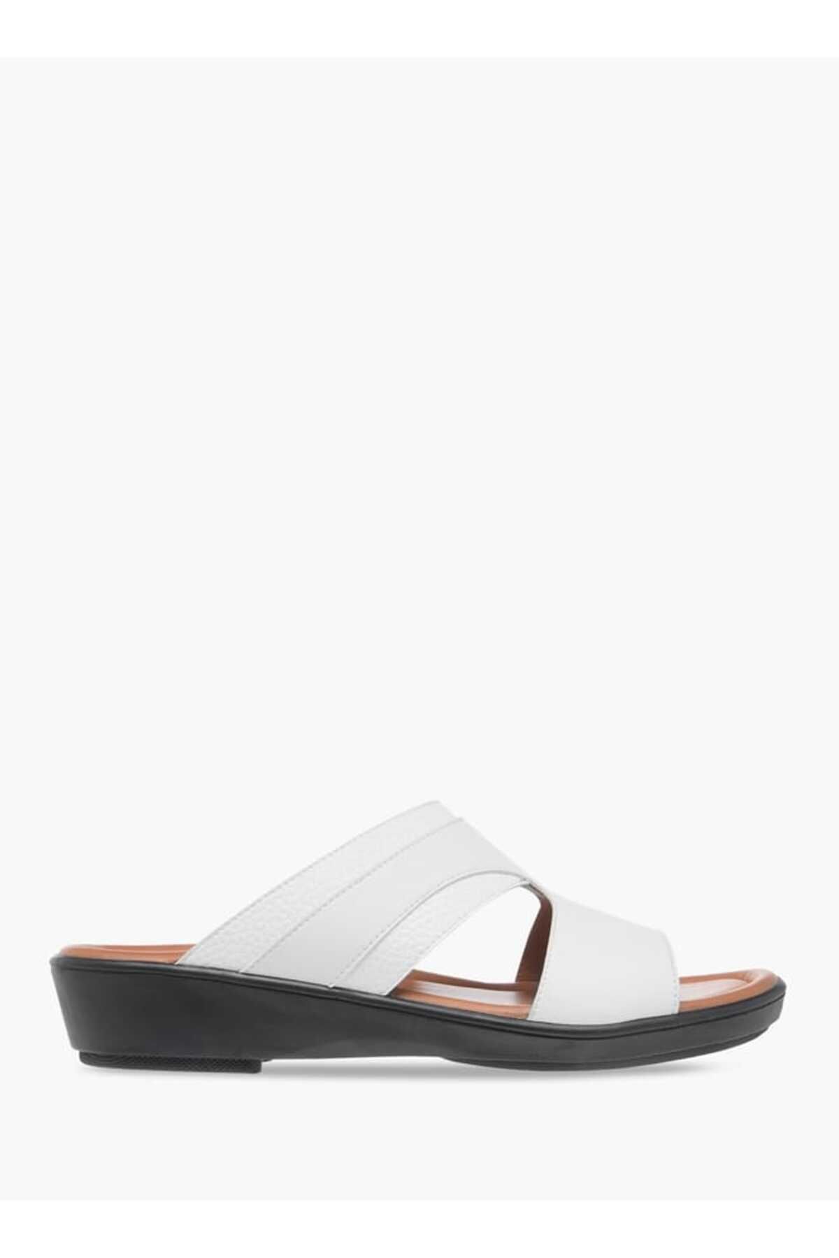 LBL by Shoexpress-LBL by Shoexpress Textured Slip-On Arabic Sandals 2