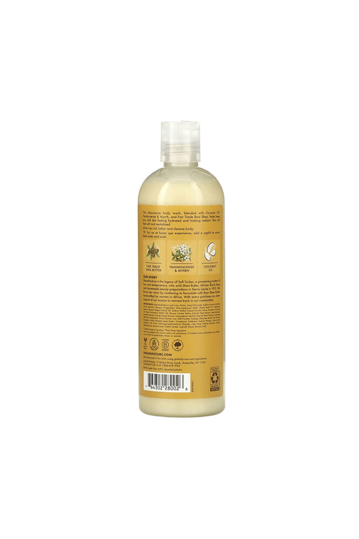 Shea Moisture-Raw Shea Butter Hydrating Body Wash - 384ml 2