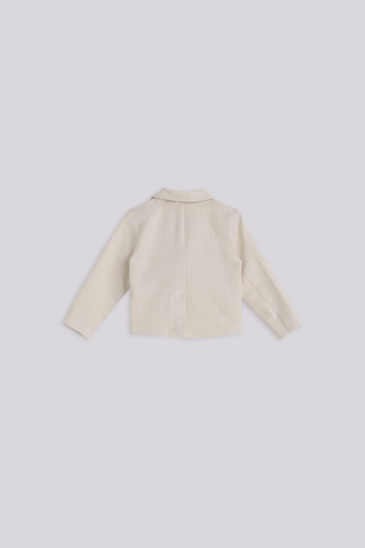 GB Baby BG Store Erkek Bebek Bej Ceket fotoğrafı 2 (önizleme)