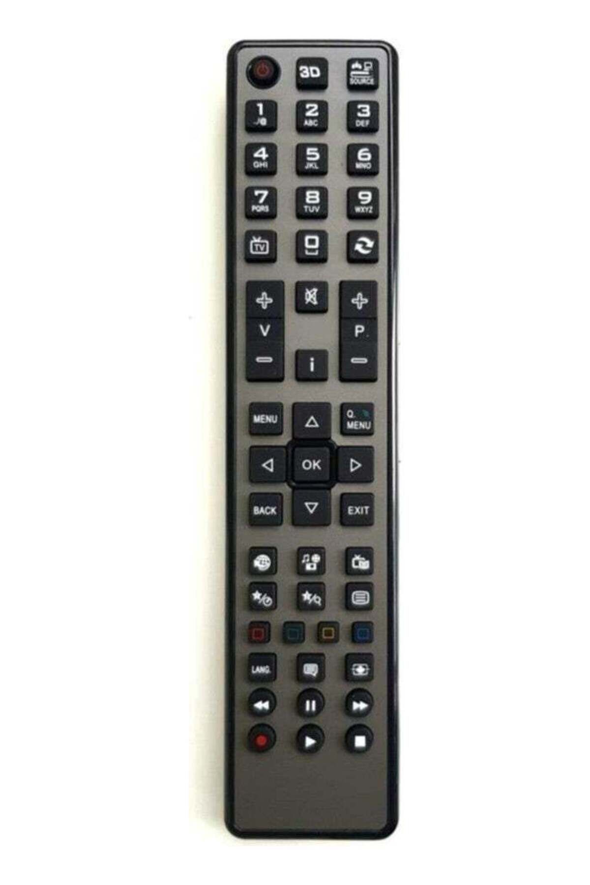 erorex-LCD LED Smart TV Remote Control 3D Button 4