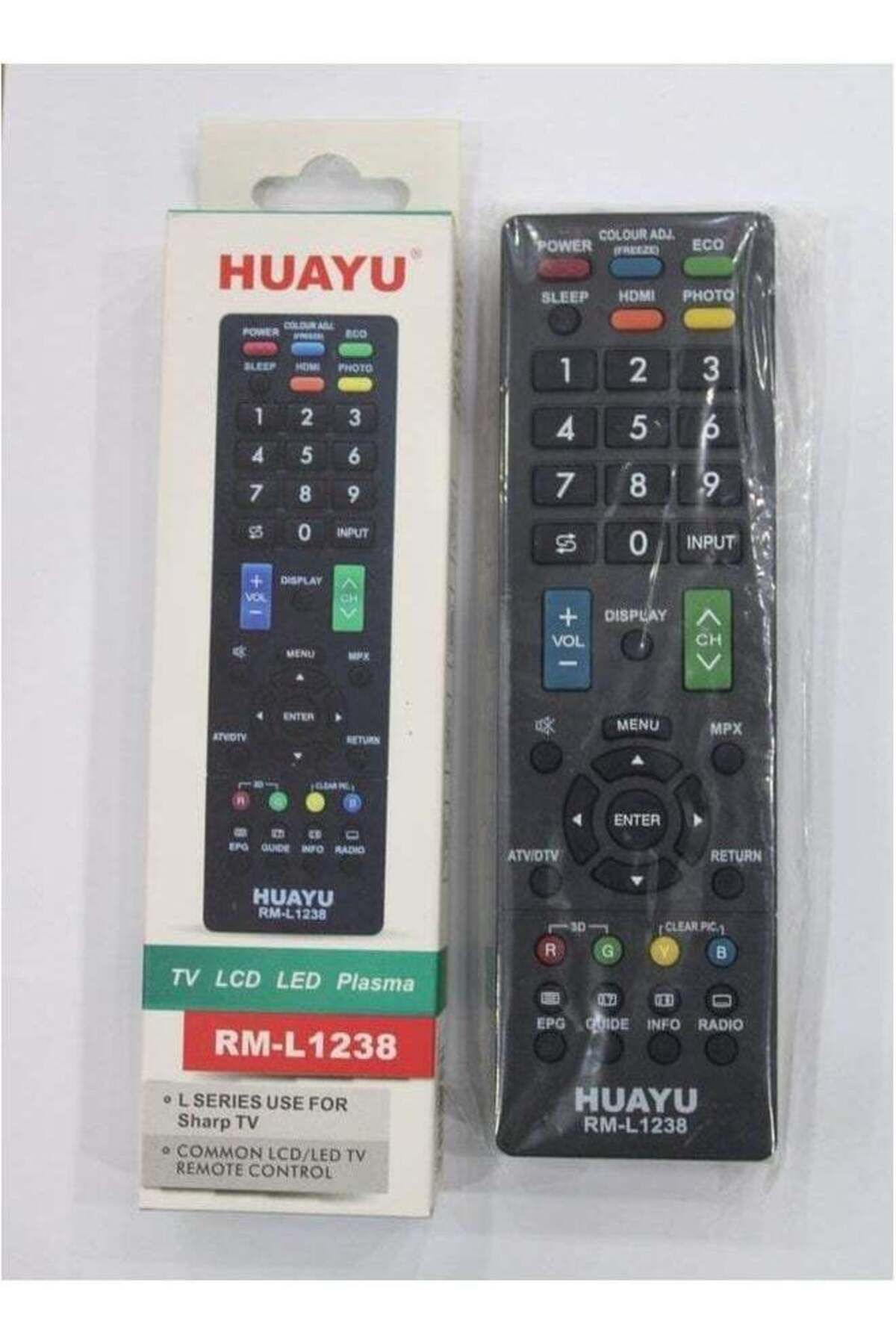 erorex-Universal Remote Control For Sharp Lcd Led Tv Hd Plasma Rm-L1238 Replacement 1