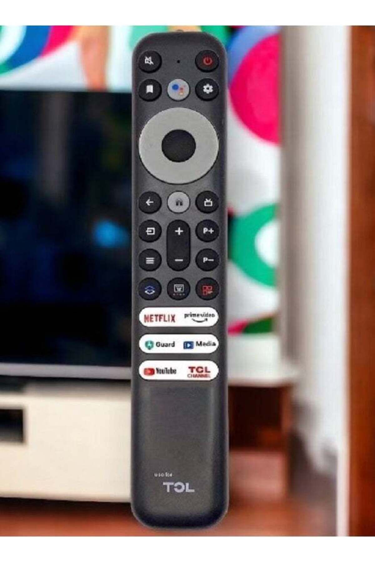 erorex-جهاز تحكم عن بعد عالمي بديل لتلفزيون TCL LED/LCD الذكي باللون الأسود 3