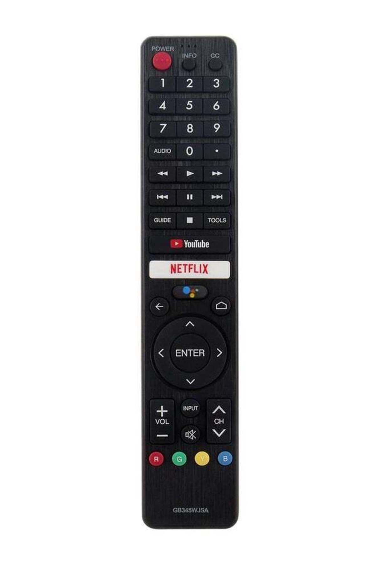 erorex-Replacement Remote Control Compatible With Sharp Lcd Led Tv Gb346wjsa 2